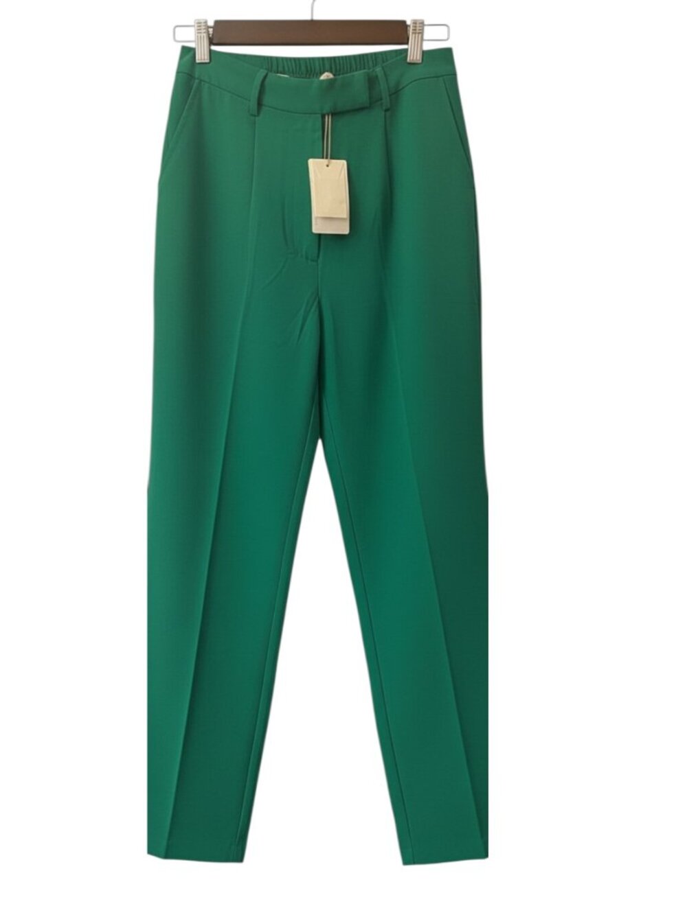 NWT Skies Are Blue Kelly Green Tapered Ankle Dress Pants XS